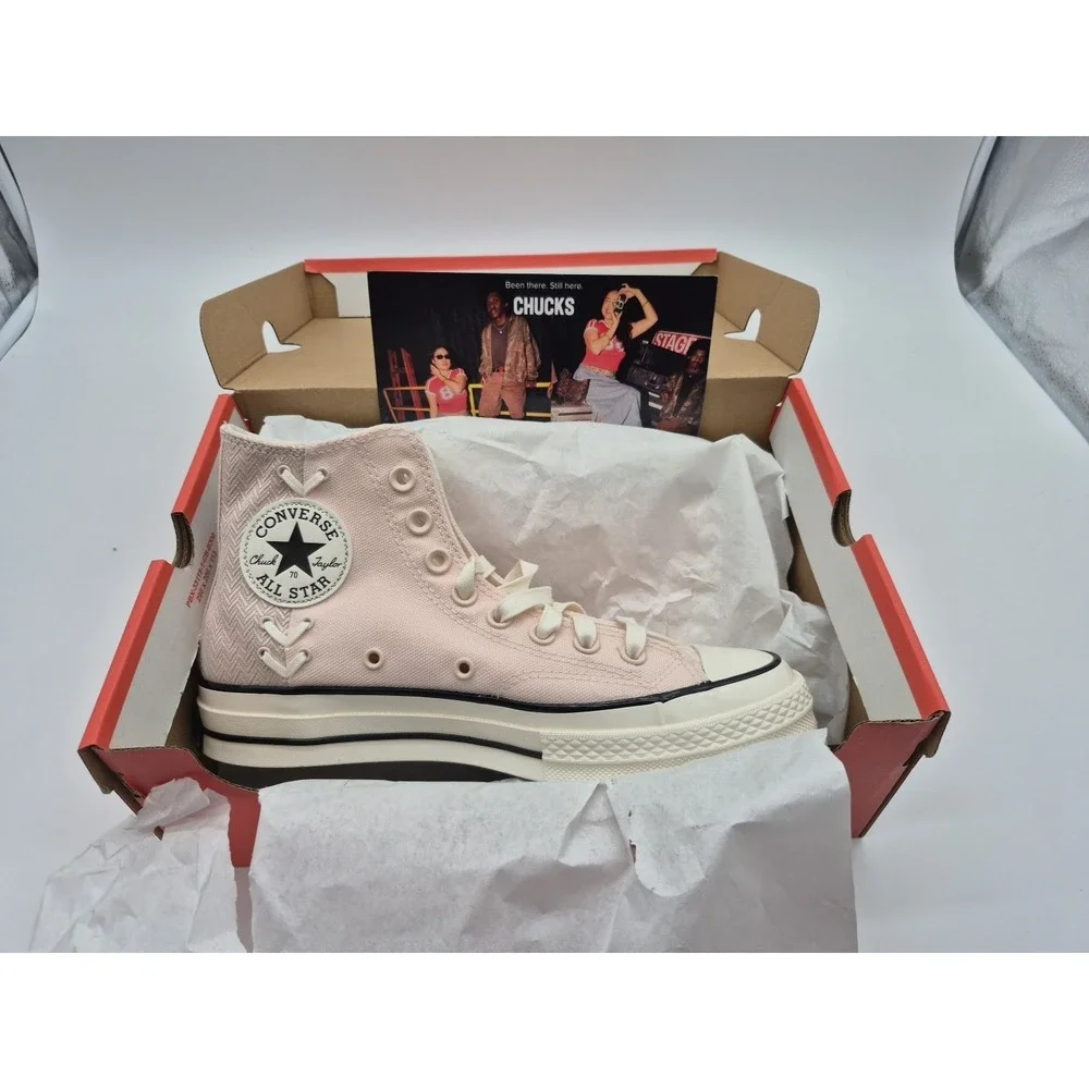 New NIB Converse All Star Chuck Taylor 70 Hi A10670C Unisex M6.5/ W8.5 Pink - Picture 8 of 10